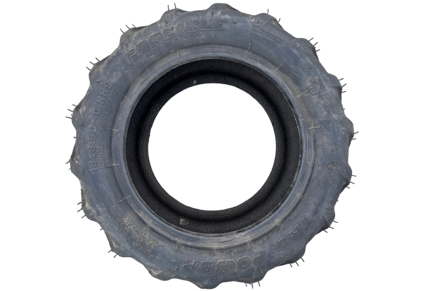 Tire 18x8.50x10 Carlisle Tru Power Genuine Part 5233111 4PR  top view picture 