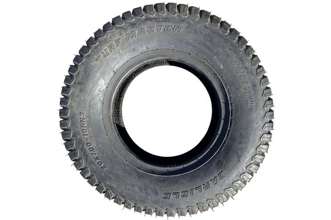 Tire 20x7.00x10 Carlisle Turf Master Genuine Part 5114271 4PLY top view picture