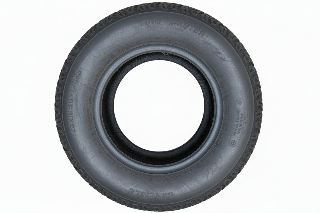 Tire 23x10.50x12 Carlisle Turf Master Genuine Part 523367 4PR top view picture 