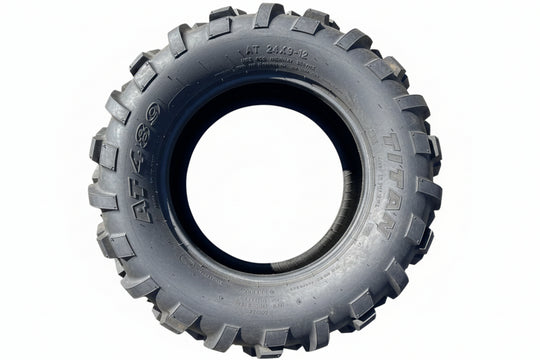 Tire 24x9.00x12 Carlisle AT489 Genuine Part 589342 top view picture 