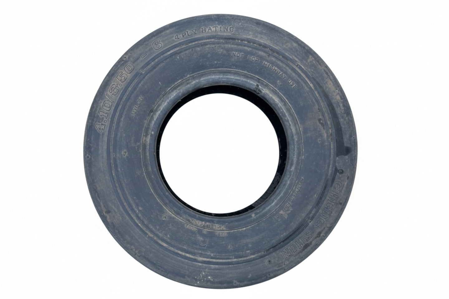 Tire 4.10x3.50x6 Rotary Slick Tire Genuine Part ROT-351 top view picture