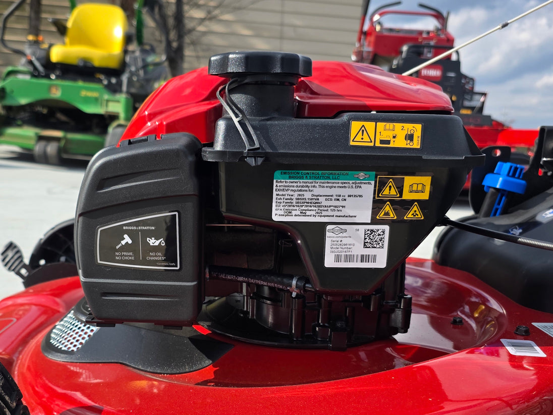 Toro 21465 22" Recycler SmartStow 150cc Self-Propelled Gas Push Mower fuel tank picture 
