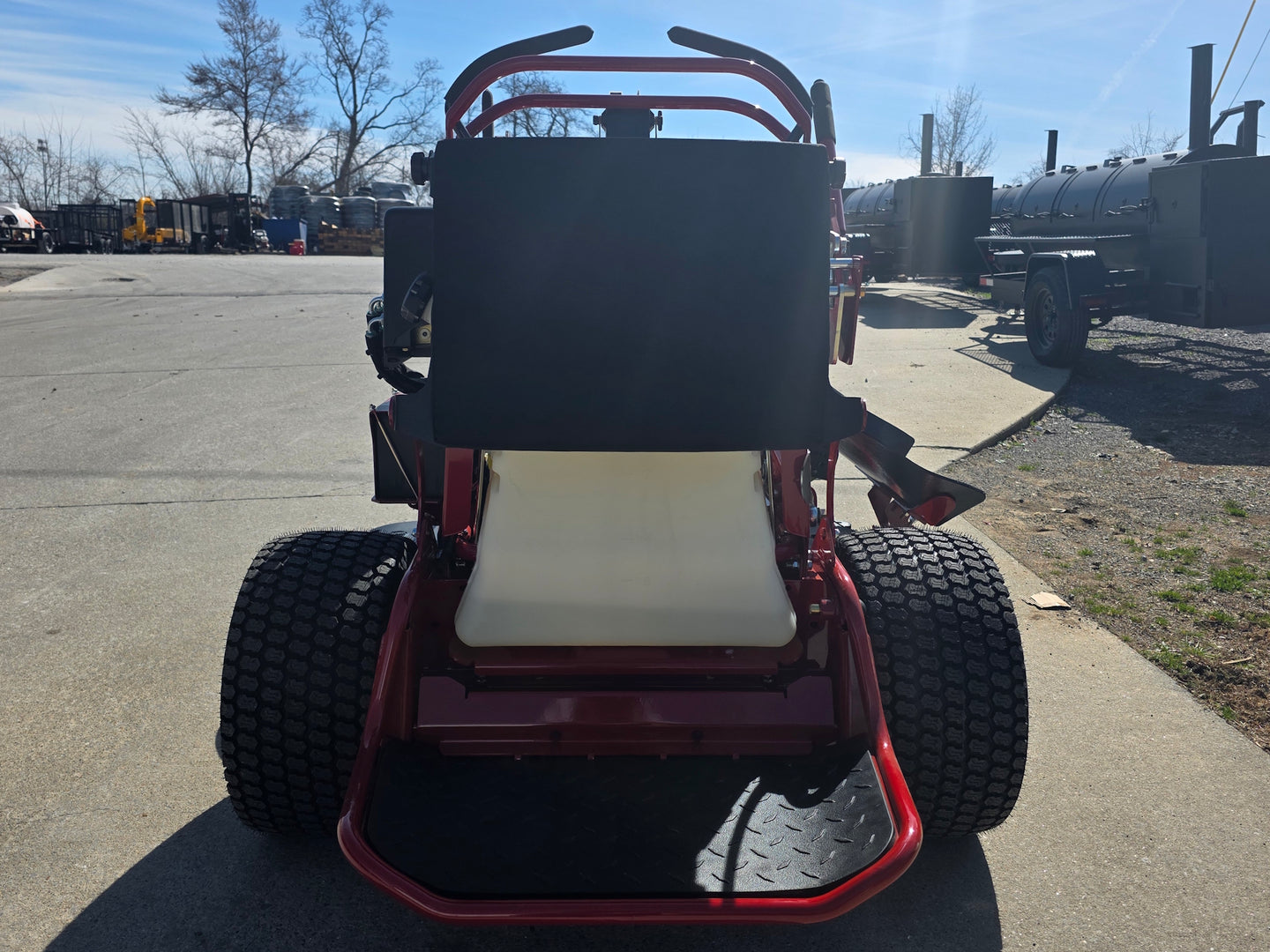 Toro 72530 52" GrandStand MultiForce Stand-On Mower 26.5HP KOH EFI back view picture 