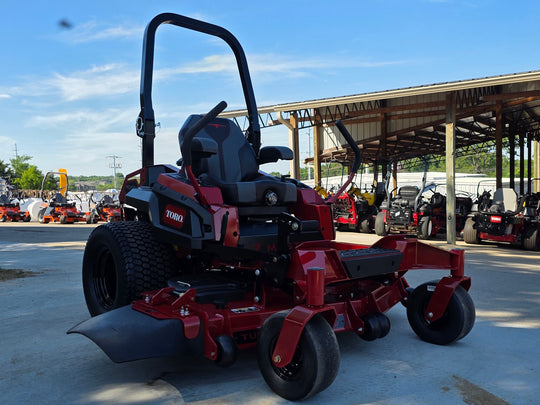 Toro 74016 60" ZMaster 4000 HDX Pro Zero Turn Mower 31HP KAW Front left angle picture 