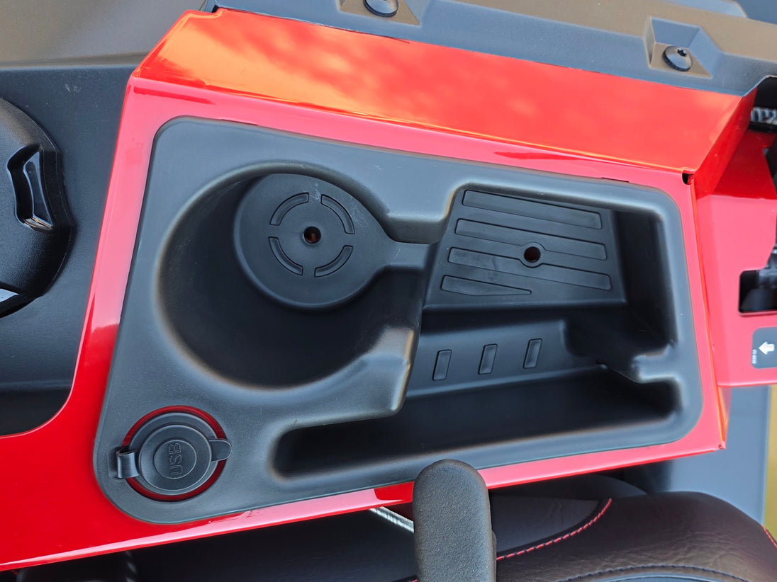 Toro 74016 60" ZMaster 4000 HDX Pro Zero Turn Mower 31HP KAW Left side console picture 