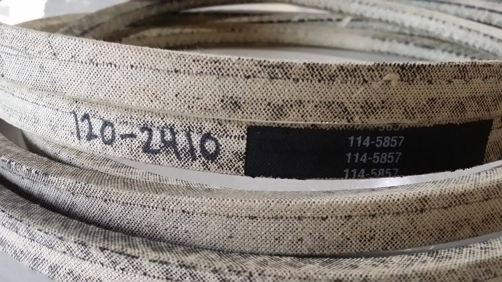 Toro Genuine V - Belt - Z Master Commercial 2000 - 114 - 5857 - SLE Equipment - 1