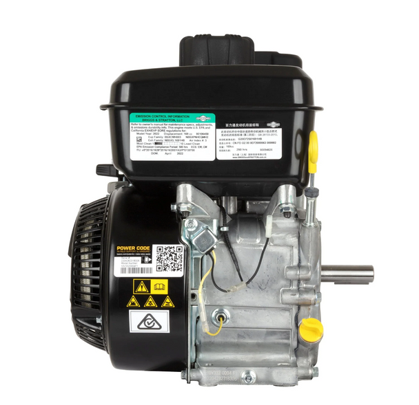 Vanguard 5.0 GHP 169cc Horizontal Engine, Side View. 