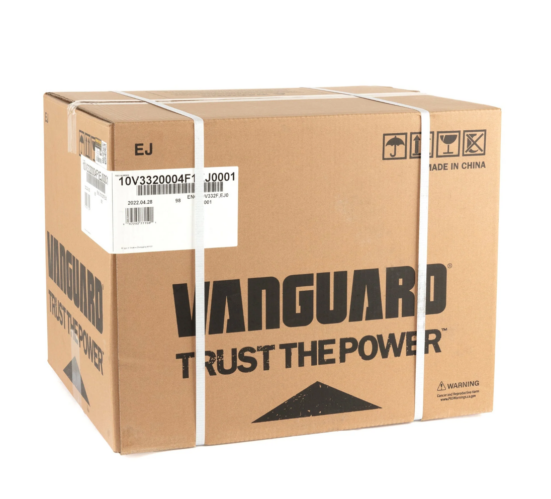 Vanguard 5.0 GHP 169cc Horizontal Engine, Box View. 