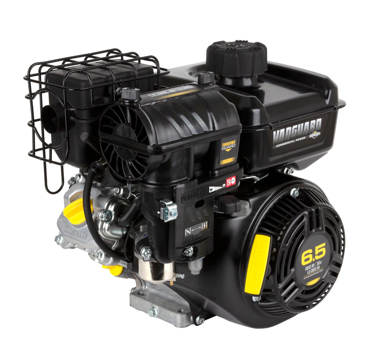 Vanguard® 6.5 GHP 203cc Horizontal Engine, General View. 