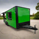 8.5 x 20 Concession Trailer Green w/ 8' Porch - Used