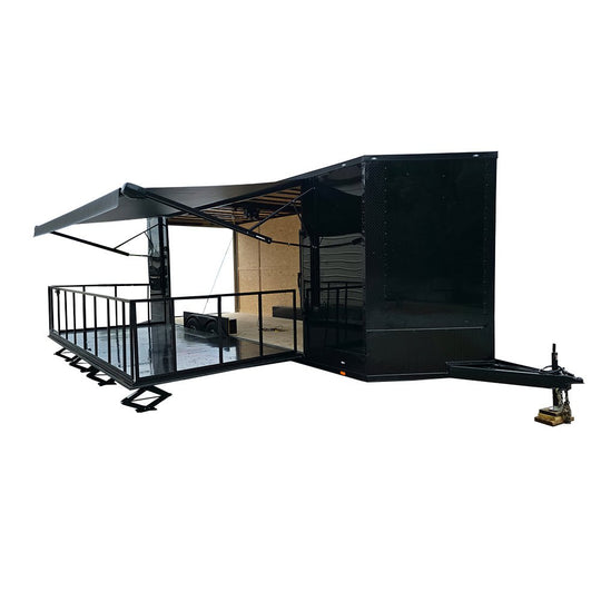 8.5' X 24' Custom Stage and Marketing Showcase Enclosed Trailer - SLE Equipment - 1