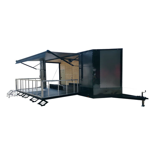 8.5' X 24' Custom Stage and Event Marketing Enclosed Trailer - SLE Equipment - 1