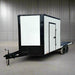 8.5' X 20' White With Blackout Hybrid Trailer (2) 7,000lb Axles