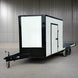 8.5' X 20' White With Blackout Hybrid Trailer (2) 7,000lb Axles