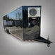 8.5' X 30' Custom Enclosed Trailer Black W/BO Electric & A/C