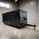 8.5' X 20' Black Concession Trailer Office & Mobile Command Center