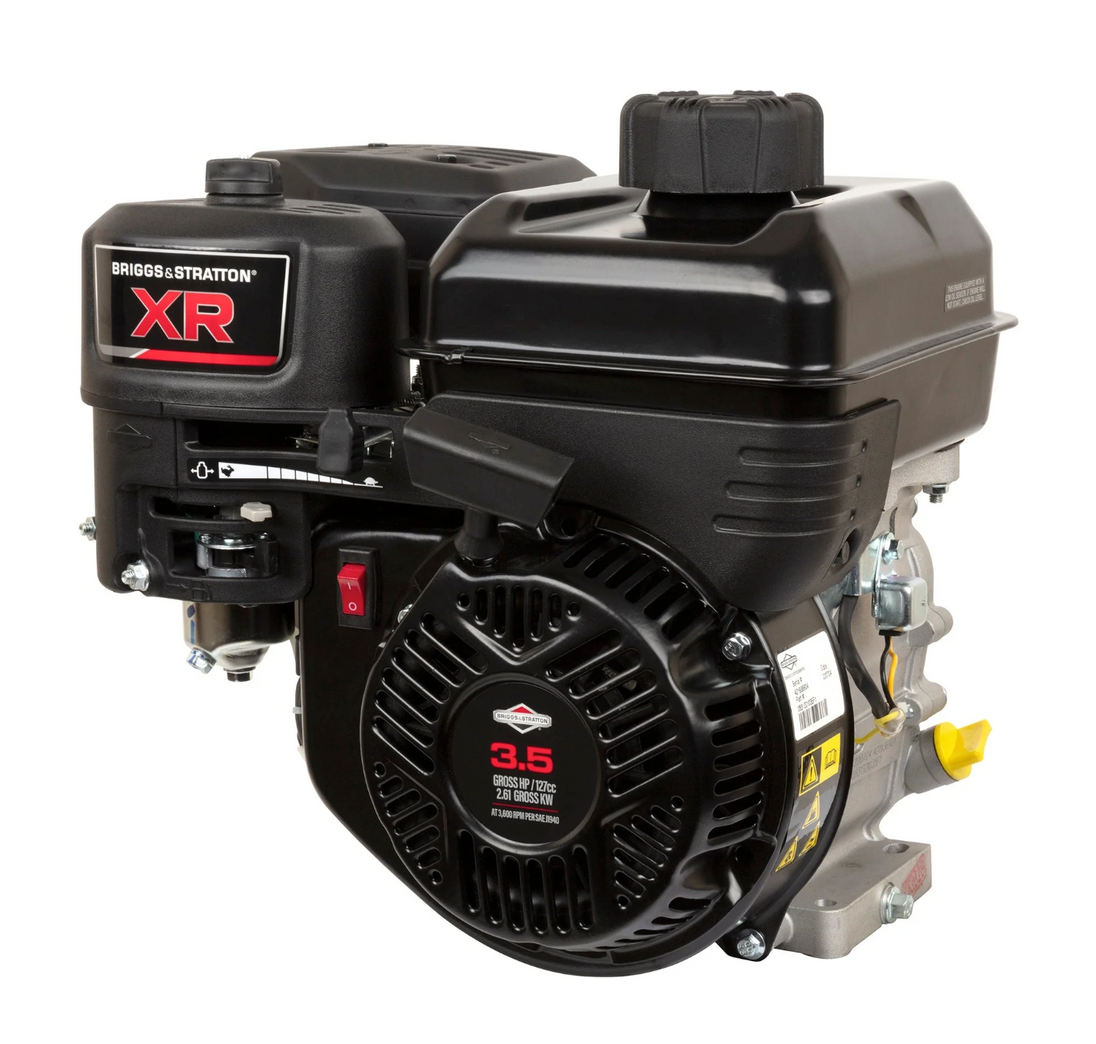 XR Series 3.5 GHP 127cc Horizontal Engine, Front View. 