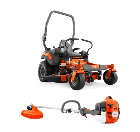Husqvarna 48" Z448 Zero Turn Mower 22HP KAW +Bonus 522L Trimmer (Scratch and Dent) - SLE Equipment - 1