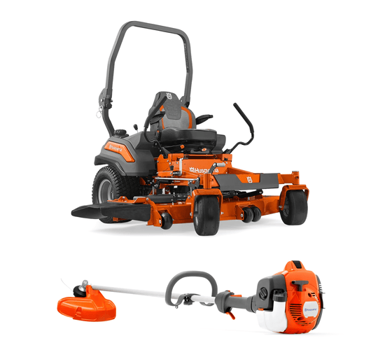 Husqvarna 60" Z460XS Zero Turn Mower 23.5HP KAW +Bonus 522L Trimmer (Scratch and Dent) - SLE Equipment - 1