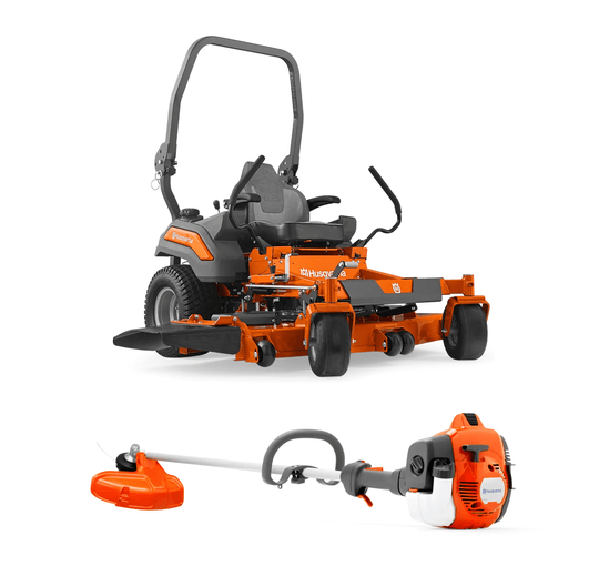 Husqvarna Z460 60" Zero Turn Mower 23HP KAW +Bonus 522L Trimmer (Scratch and Dent) - SLE Equipment - 1