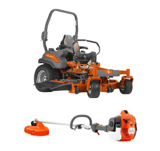 Husqvarna Z560X 60" Zero Turn Mower 31HP KAW +Bonus 522L Trimmer (Scratch and Dent) - SLE Equipment - 1