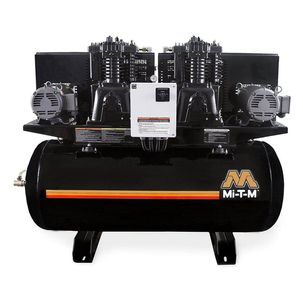 MI - T - M ACD - 23175 - 120H 120 - Gallon 7.5 HP 230V Air Compressor - SLE Equipment - 1