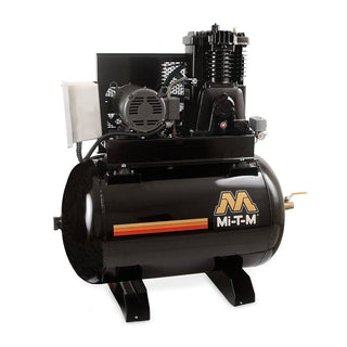 MI - T - M ACS - 23375 - 80H 80 - Gallon 7.5 HP 230V Air Compressor - SLE Equipment - 1