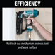 Makita AF601 16 Gauge, 2‑1/2" Straight Finish Nailer - 70 - 120 PSI - SLE Equipment - 4