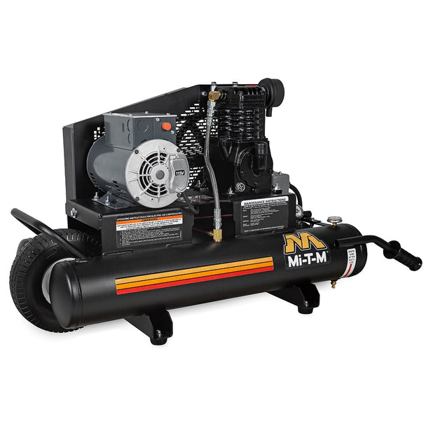 MI-T-M AM1-PE02-08M 8-Gallon 2 HP Electric Air Compressor