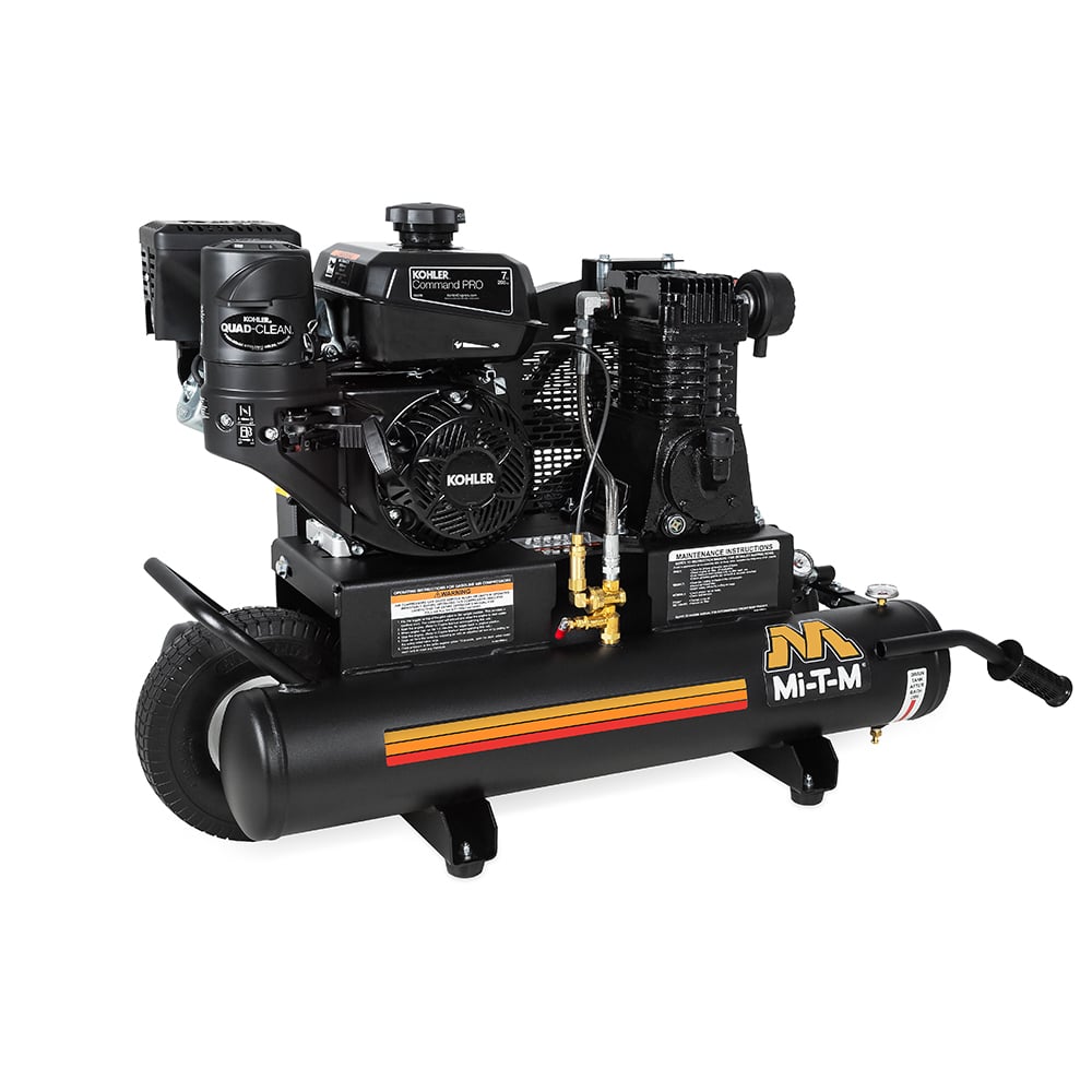 MI-T-M AM1-PK07-08M 8-Gallon 208cc Kohler Air Compressor