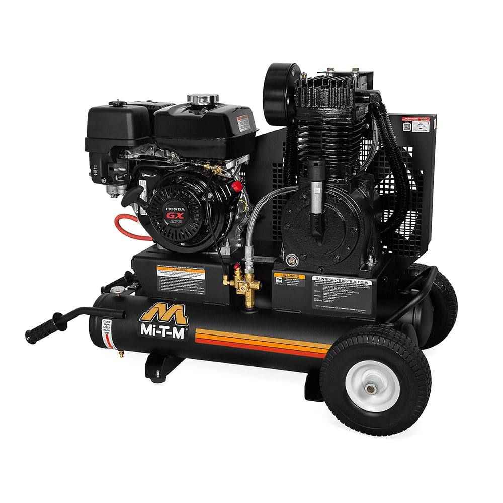 MI-T-M AM2-PH09-08M 8-Gallon 196cc Honda Air Compressor