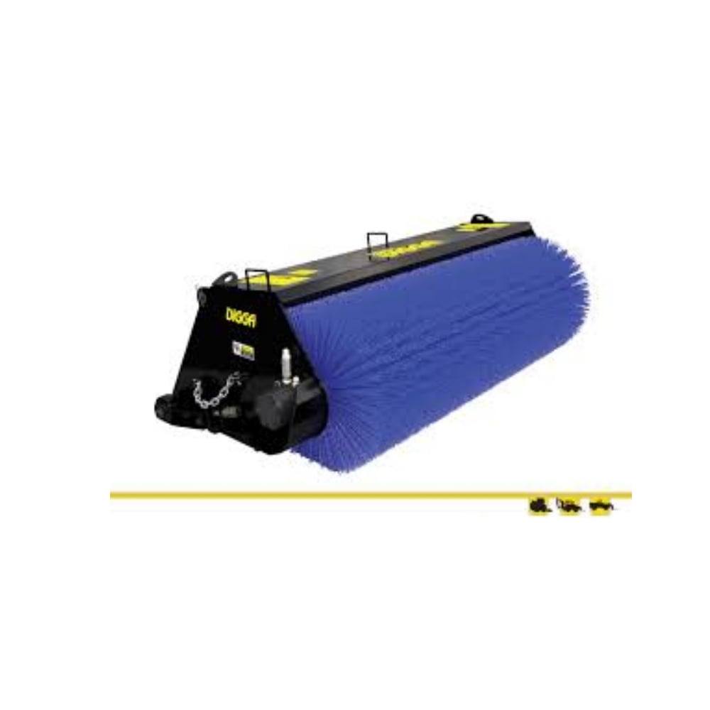 Digga BR-002031 Angle Broom Poly Wire Brush 72"