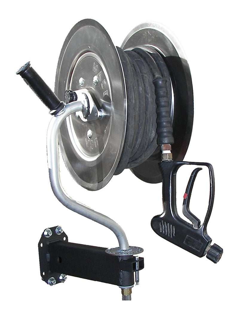 Hot-2-Go 150' 5000 PSI Pivoting Hose Reel AR425