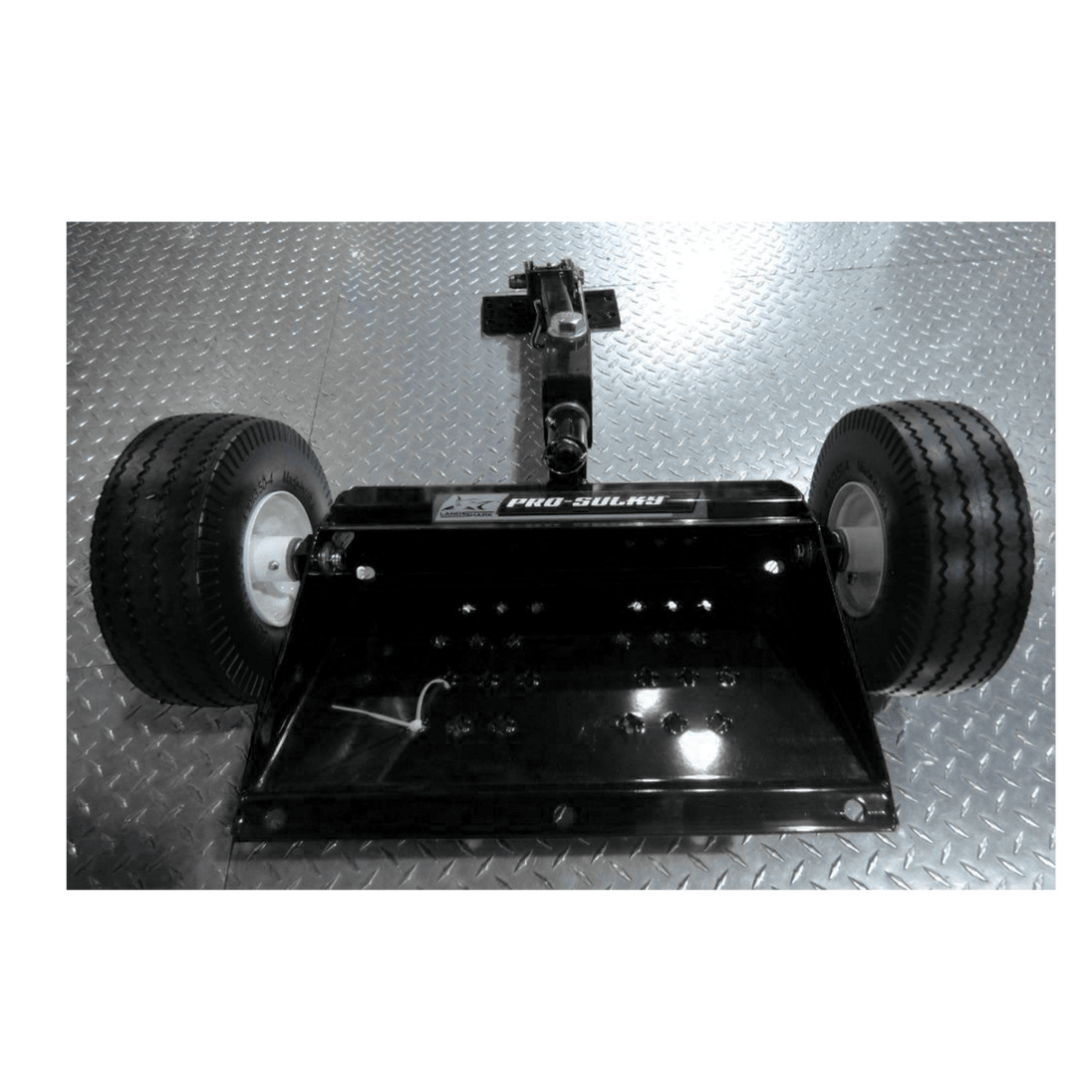 Landshark Black Two Wheel Pro Sulky Flat Tires PS100B - 1038 - 1 - FF - SLE Equipment - 3