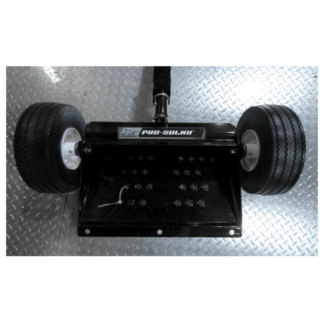 Landshark Black Two Wheel Pro Sulky Flat Tires PS100B - 1038 - 1 - FF - SLE Equipment - 4