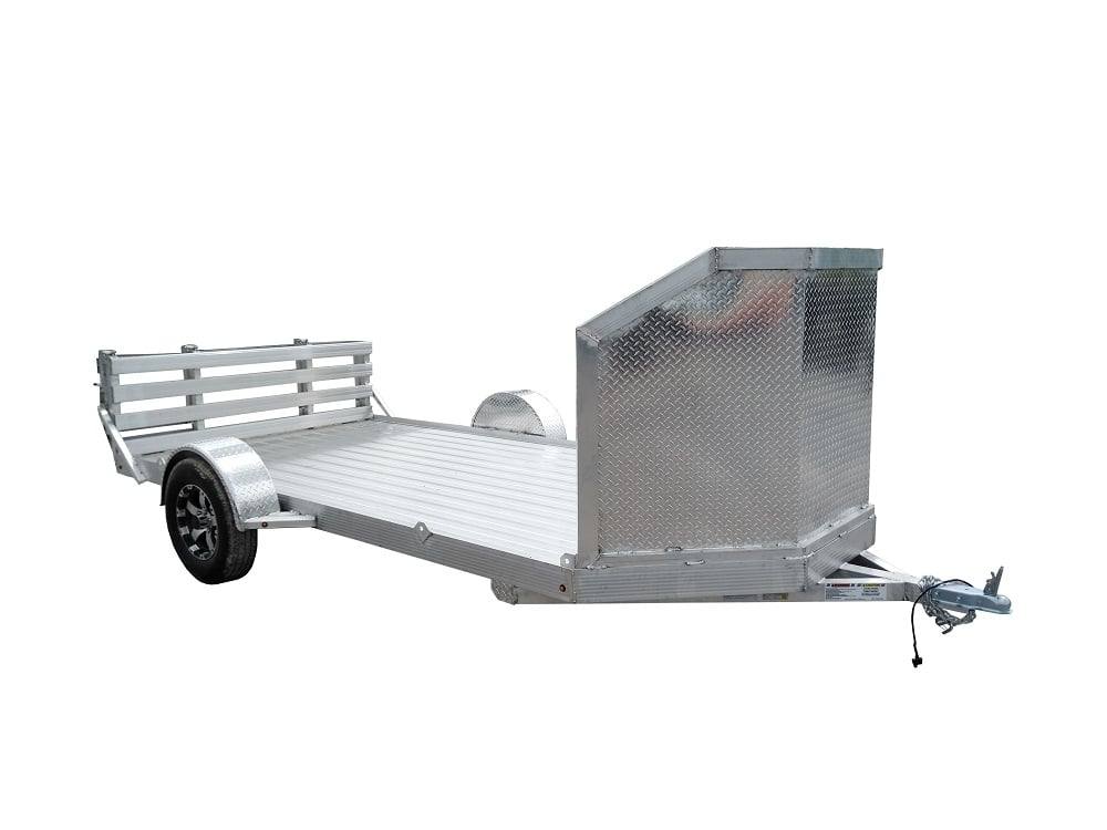 Aluminum 6.5' X 12' Slingshot Utility Trailer