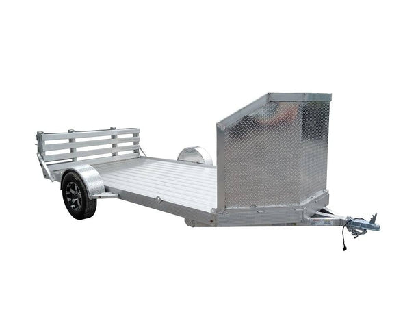 Aluminum 6.5' X 12' Slingshot Utility Trailer