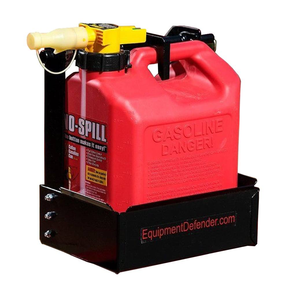 Equipment Defender 91016 No-Spill 2.5 Gallon Gas Can Rack