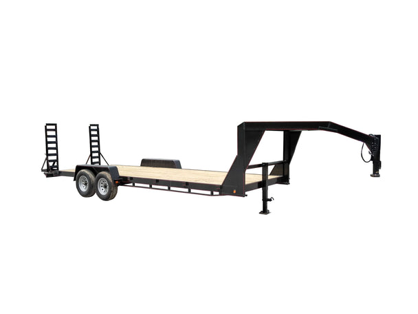 Equipment Utility Trailer 7' X 24' Dovetail Gooseneck 1
