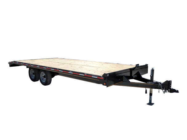 Equipment Trailer 8.5 X 20 Tandem Flat Bed Deckover