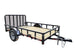 Utility Trailer 6.4 X 10 Dove Tail With Gate