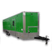 8.5' x 24' Lime Green Concession Food Trailer