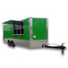 8.5' x 18' Lime Green Concession Food Trailer With Appliances