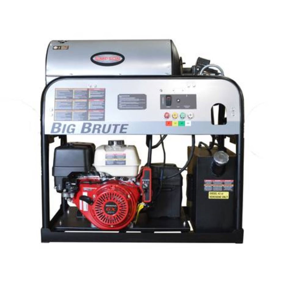 Simpson Big Brute BB65106-H Pressure Washer Hot Water