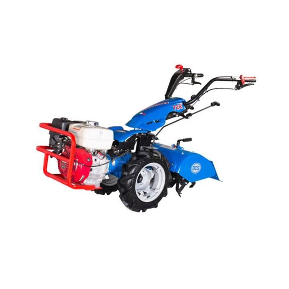 BCS Tractor 718 Harvester Series Honda GX200 Recoil (shown with tiller attachment sold separately)