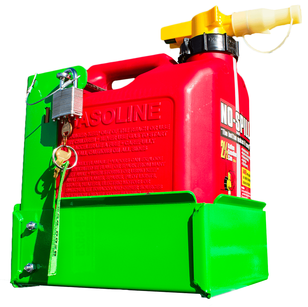 Green Touch Industries 2.5 Gallon Gas Can Rack