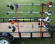 Jungle Jim's 4TR String Trimmer Rack Holds 4 for Utility / Enclosed Trailer - SLE Equipment - 1