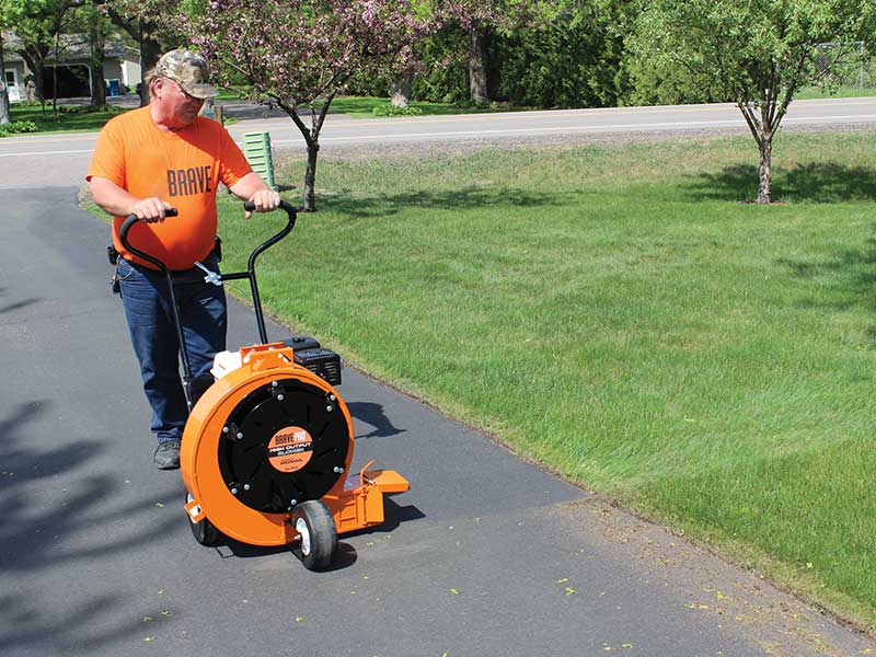 Brave BRPB160H Walk Behind Blower Honda GX270