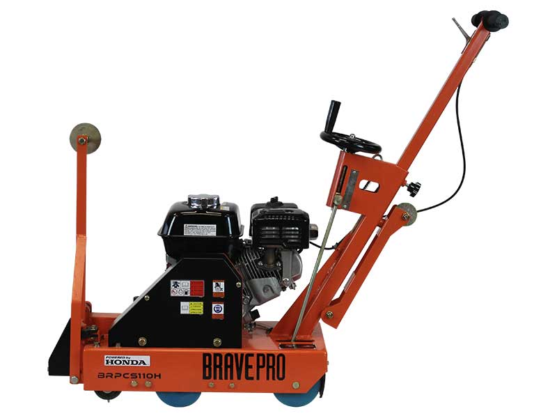 Brave PRO Compact Green Concrete Saw Honda GX200 6.5 HP