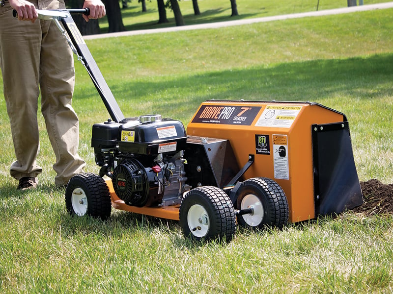 Brave Pro BRPT704H 7" Mini-Trencher 200cc Honda GX